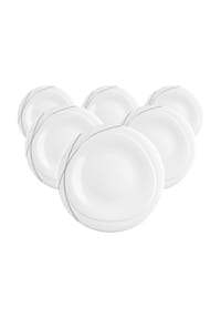 Seltmann Weiden Speiseteller Trio Highline ø 28,3 cm 6er Set weiß-grau - TRIO - weiß-grau