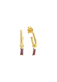 fascination by Ellen K. - Ohrhänger 333/- Gold 2 Zirkonia - gelb