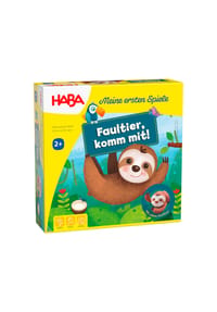 HABA - Lernspielzeug Meine ersten Spiele – Faultier, komm mit! - 