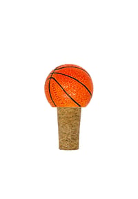 DONKEY - Flaschenverschluss Icons of Sport  Basketball, Orange - Orange