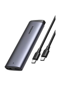 MANIKE - M.2 NVMe SSD Gehäuse USB 3.2 (10 Gbps) – Externes Festplattengehäuse für PCIe M-Key & M+B Key SSDs (2230 bis 2280) - 