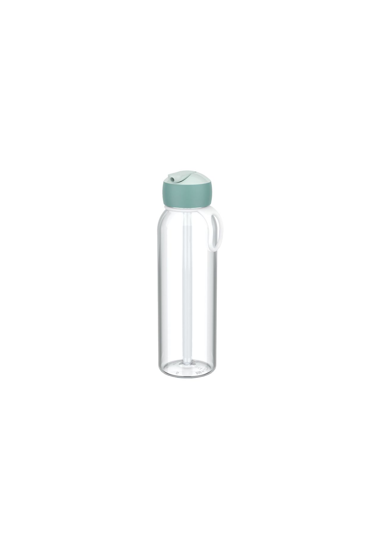 Mepal - Wasserflasche Flip-Up Campus - Auslaufsichere Trinkflasche für Schule & Unterwegs - Transparente Trinkbecher - BPA-frei & Spülmaschinenfest - 500 ml - Cool mint - Bild 5