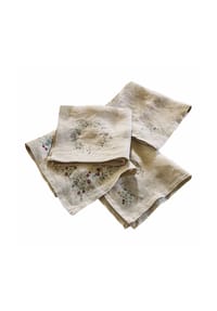 LOBERON - Serviette 4er Set Lenius leinen - leinen