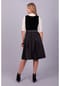 EDELNICE Midi Dirndl Evi Samt Schwarz Bild 10