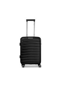 FRANKY London - London 4 Rollen Kabinentrolley S 55 cm mit Dehnfalte - beige