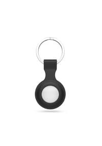 COFI - Tech-Protect Icon-Hülle für Apple AirTag – Schwarz - Schwarz 4 x 4 x 1 cm