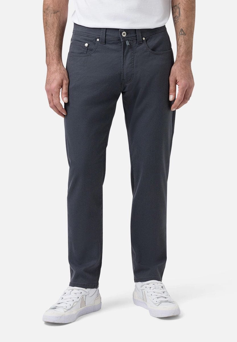 Pierre Cardin Lyon Hose, Tapered-Fit, 5-Pocket-Style, FüR Herren, Schwarz, 34/34