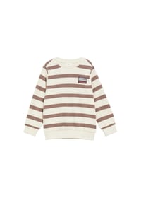 s.Oliver - Sweatshirt, Rippbündchen, für Kinder - 04G1 WHITE