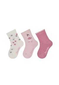 Sterntaler® - Socken, 3er-Pack, für Babys und Kleinkinder - 908 ECRU MELANGE