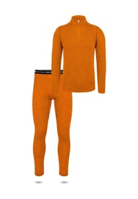normani® - Herren Merino Langarmshirt und Hose Canberra/Sydney - Blau