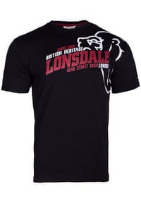 LONSDALE™ - Herren T-Shirt normale Passform WALKLEY - Black