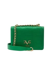 19V69 ITALIA - Schultertasche, Magnetverschluss, für Damen - AZZURRO