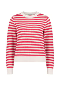 BETTY & CO - Strickpullover, für Damen - 1841 CREAM/RED