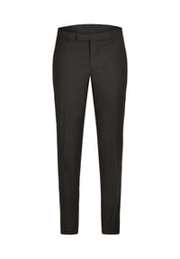 HECHTER PARIS - Anzughose mit feinem Materialglanz - black