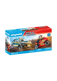 playmobil® - City Action - Verfolgungsjagd mit Polizei Pick-Up 71875 - 