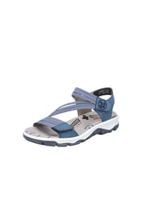 rieker - Trekkingsandalen, Kunstleder, für Damen - ROYAL - JEANS WEIS