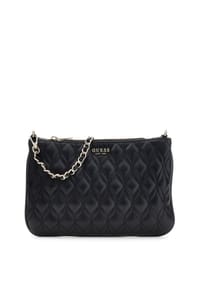 GUESS 20 - Clutch, Emblem, für Damen - BLACK