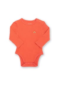 KITE - Baby Kleiner Regenbogen Body Bio-Baumwolle - orange