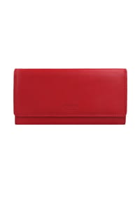 mano Donna Giulia - Donna Giulia Geldbörse Leder 19,5 cm - dunkelbraun