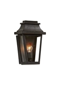 LOBERON - Außenwandlampe Toledo schwarz - schwarz