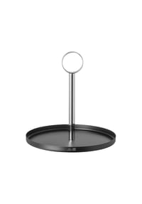 Fink Living 1er Etagere BILBAO - BILBAO - schwarz, silberfarben