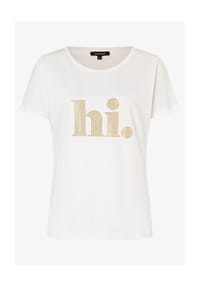 MORE & MORE - T-Shirt, Bio-Baumwolle, für Damen - 0041 OFF WHITE