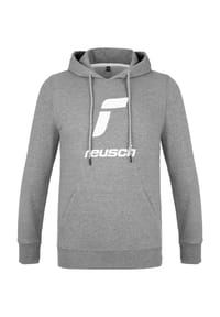 reusch - Kapuzenpullover mit praktischem Kordelzug - 6634 dark grey / white