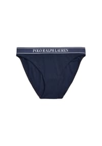 POLO RALPH LAUREN - Slip Bikini - Polo Essentials - navy