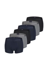 JOOP! - Retro Short / Pant 6er Pack Everyday - Schwarz / dunkelblau / grau