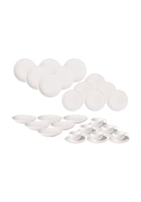Villeroy & Boch Kombiservice NewMoon 30er Set weiß - NEWMOON - weiß