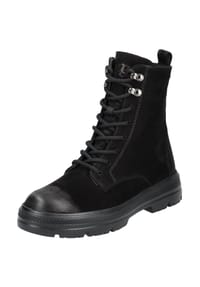 paul green - Nubukleder Stiefelette - Schwarz