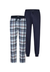 Phil & Co. Berlin - Pyjamahose Classics - kariert/dunkelblau1