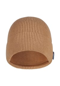 HECHTER PARIS - Beanie Basic in tollem Basic-Design - camel