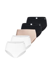 Speidel. - Taillen Slip 5er Pack Britta - Beige / schwarz