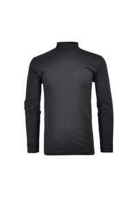 RAGMAN - Herren Stehkragen-Pullover - Langarm Basic Stehkragen Regular, Single Jersey, einfarbig - Dunkelblau