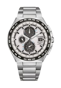 CITIZEN® - Herren Chronograph "AT8238-84A" - SILBER