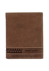 bruno banani - Geldbörse Echt Leder - blau