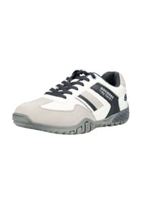 Dockers® by Gerli - Lederimitat Sneaker - Weiß/Grau
