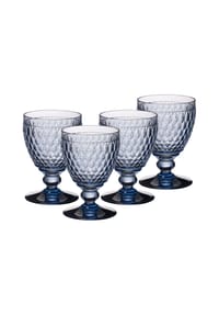 Villeroy & Boch Wassergläser Boston Coloured 400 ml 4er Set - BOSTON COLOURED - blau