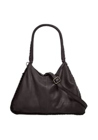 Samantha Look - Shopper Echt Leder, Made In Italy - cognac