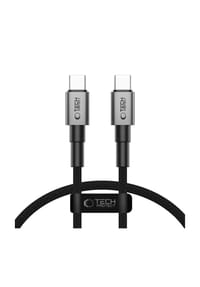 COFI - Tech-Protect UltraBoost DNA USB-C PD60W/3A Kabel 25 cm grau - Grau 25 x 1 x 1 cm