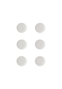 Villeroy & Boch Brotteller Manufacture Rock ø 15.3 cm 6er Set weiß - MANUFACTURE ROCK - weiß
