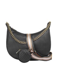 Cluty - Umhängetasche Echt Leder, Made In Italy - cognac