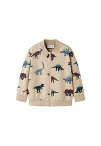 name it® - Sweatjacke NARIS Kapuzensweatjacke - beige
