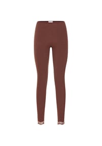 HANRO - Leggings Woolen Lace - black