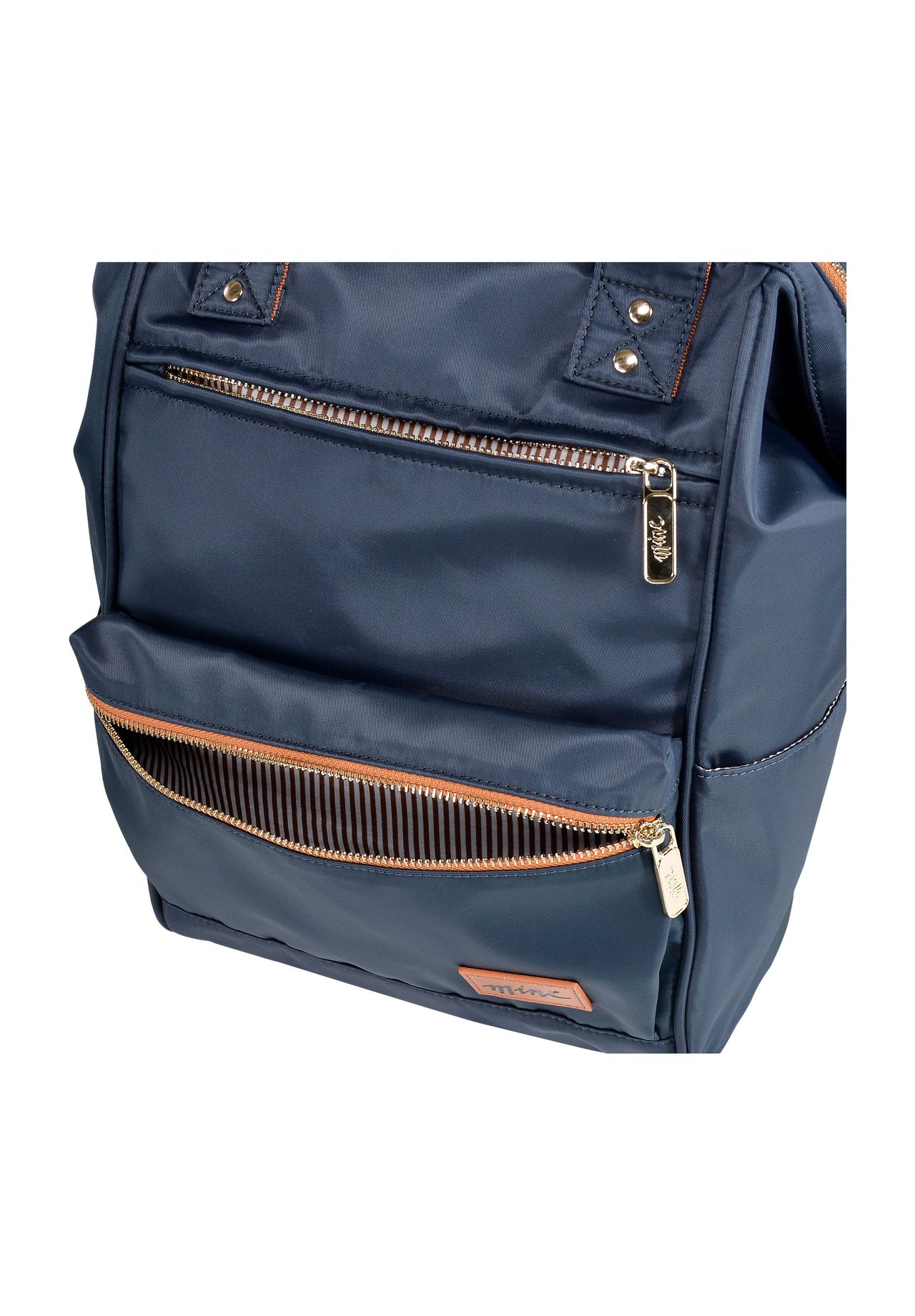 mine BROMBEERE Rucksack, Logo-Patch, Laptopfach, RFID-Schutz | GALERIA 