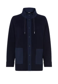 olsen - Cardigan mit Stehkragen und Raglanärmeln - French Red