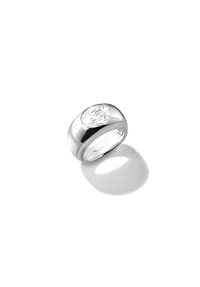 Thomas Sabo - Ring mit weißem Zirkoniastein Bold Elegance - silberfarben, weiß