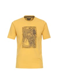 CASAMODA - Herren T-Shirt uni - Champagner