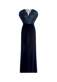 Vera Mont - Jumpsuit mit Bundfalten - Patch Dark Blue/Dark Blue